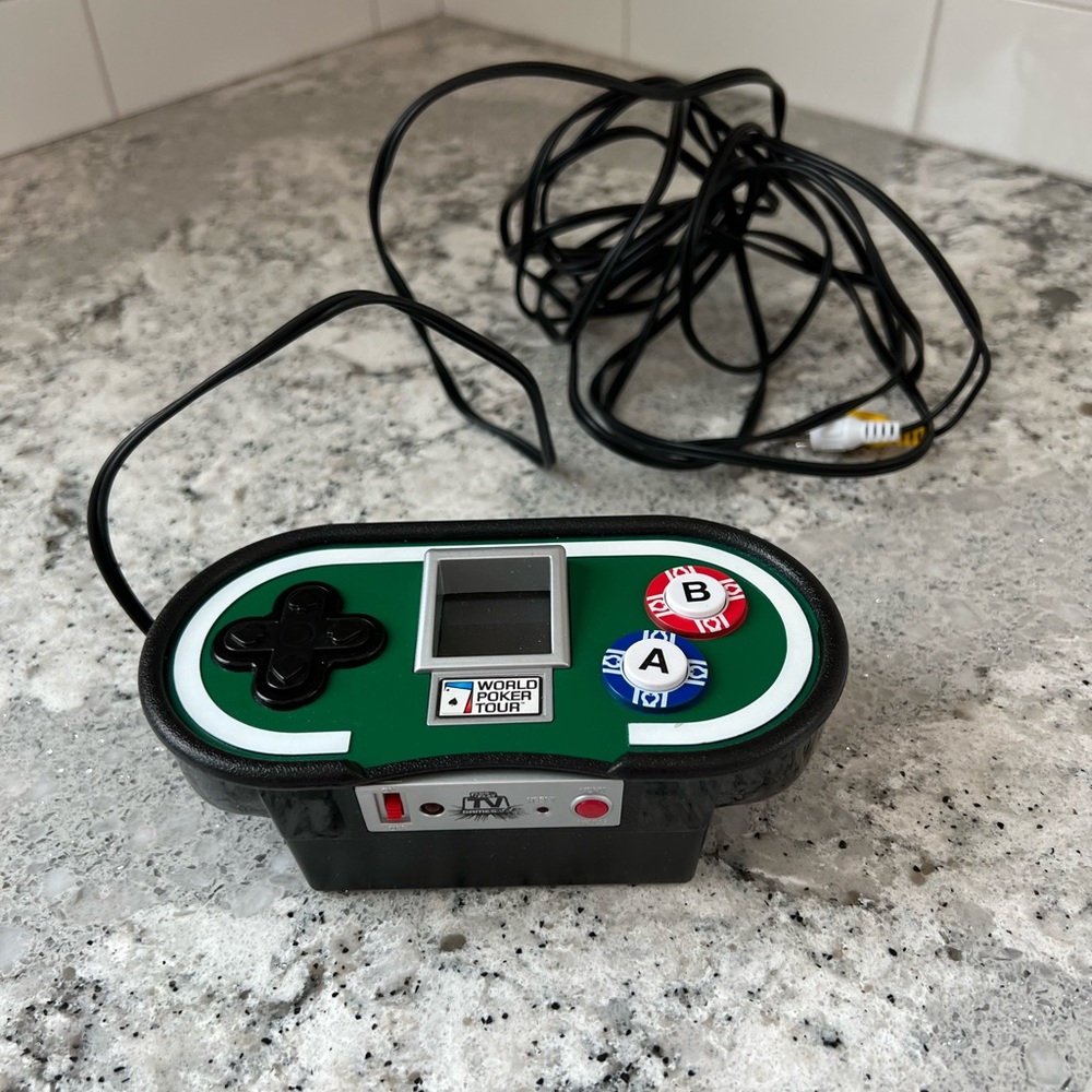 Jakks tv games world poker tour